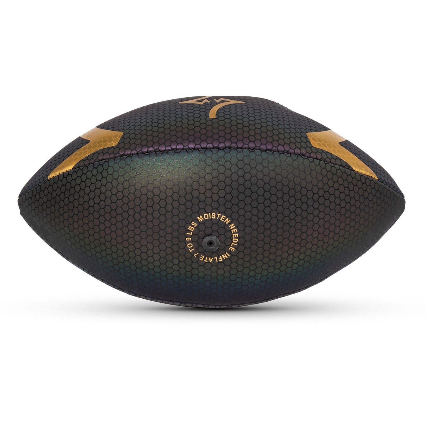 Factory Custom Holographic Glowing Reflective American Football Wholesale Price from Original Factory