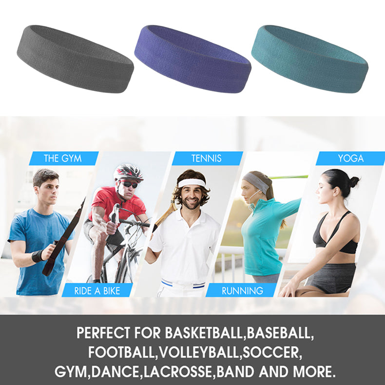 New Trendy Very Peri Smooth Thin Suitable for Home and Outdoor Nylon Sweatband Headband and Wristband No reviews yet