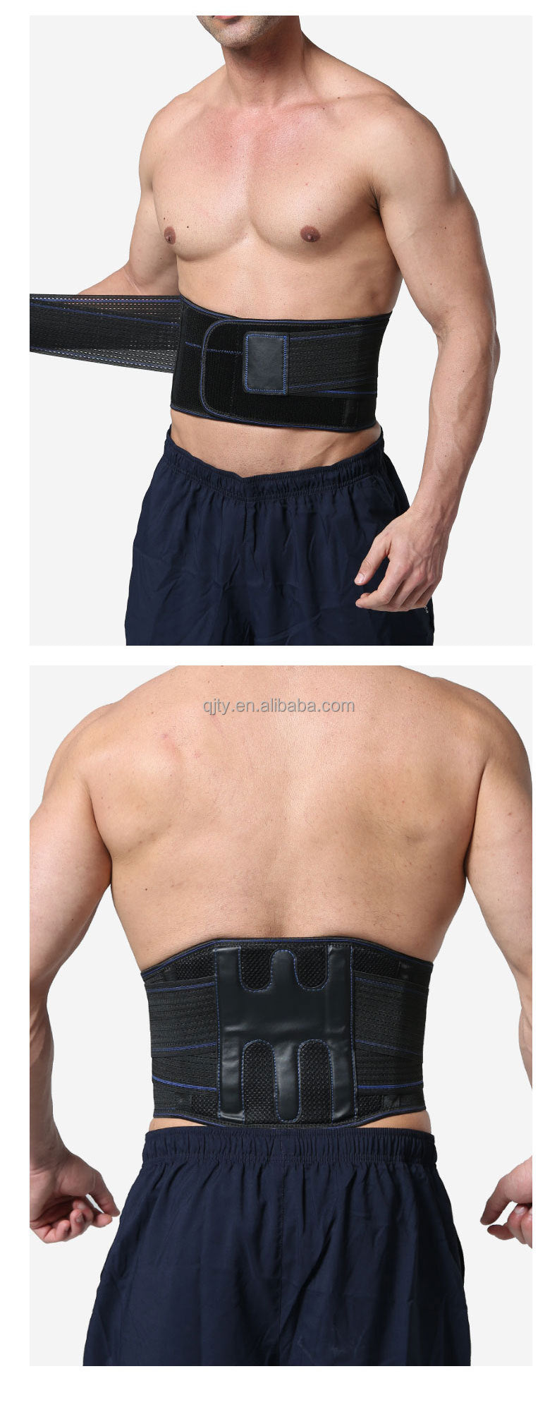 Ideal for Upper and Lower Back Pain Advanced Lumbar Back Brace Belt Back Pain Relief Support for Men and Women