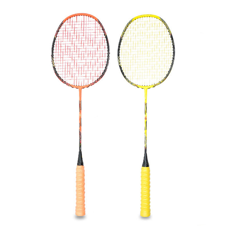 High Quality Customized logo Portable Full Carbon Fibre Badminton Racket Racquet