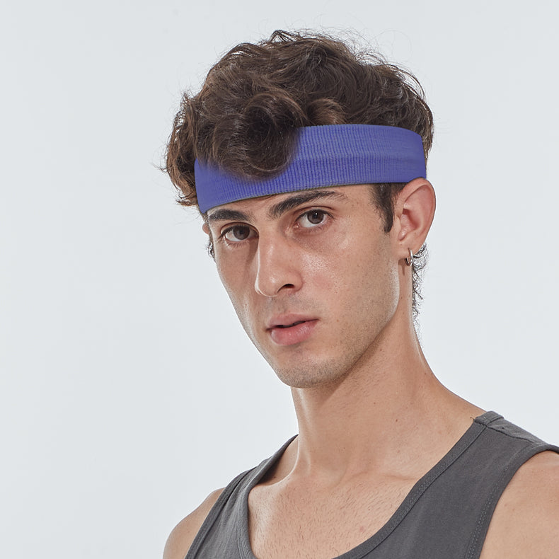New Trendy Very Peri Smooth Thin Suitable for Home and Outdoor Nylon Sweatband Headband and Wristband No reviews yet
