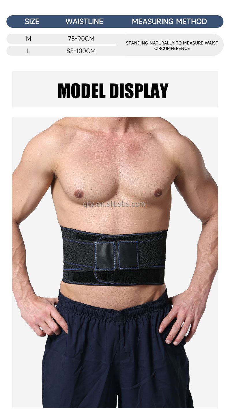 Ideal for Upper and Lower Back Pain Advanced Lumbar Back Brace Belt Back Pain Relief Support for Men and Women