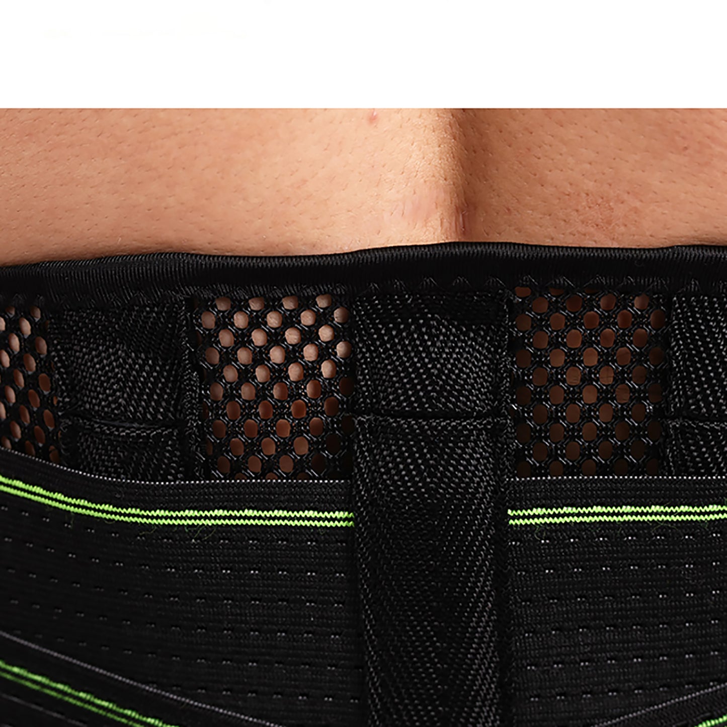Lower Back Pain Relief Waist Support Belt Slim Back Brace with Breathable Mesh for Men and Women