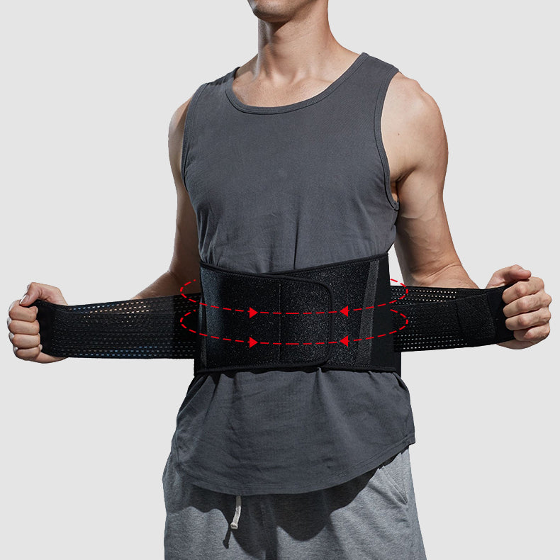 Light Thin Orthopedic Rigid Adjustable Brace 8 Belt Back Protector for Men/Women Flexible Protective Relief for Lower Back Pain
