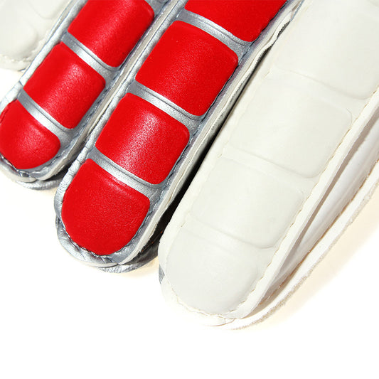 Custom Logo Adult Training Soccer Goalkeeper Gloves Adjustable Latex Football Gloves with Thicken Palm Protection Sports Gloves