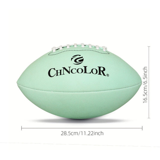 Custom OEM American Football Ball Factory Print Logo Official Size 9 School Training Machine Sewn High Quality Product