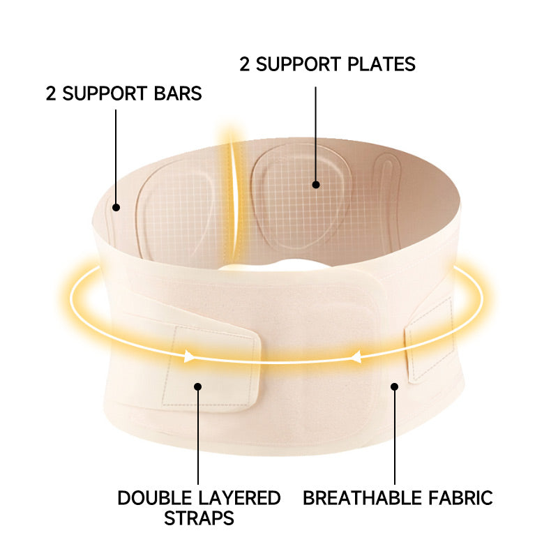 Lightweight Breathable Basic Waist Support for Men and Women Sports-Inspired Abdominal Girdle