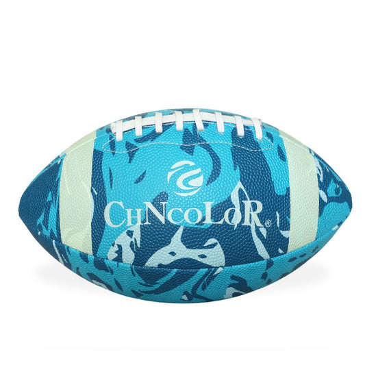 High Quality Custom American Football Ball Official Size 9 PU Composite Leather with Factory Print Logo Direct from OEM Supplier