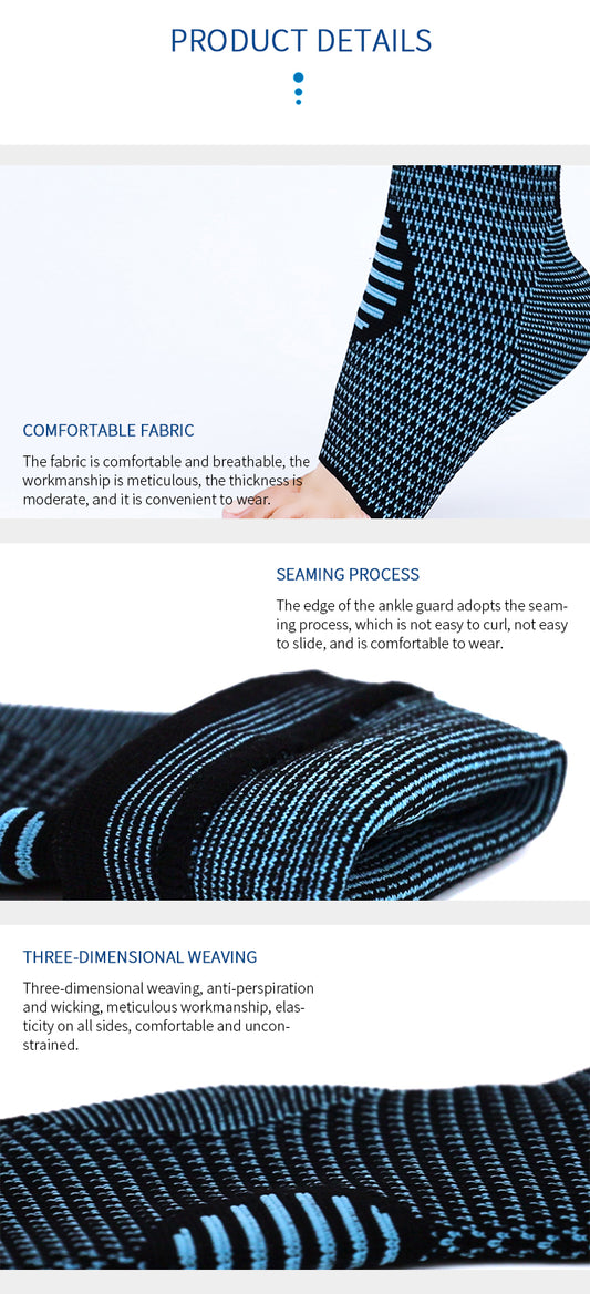 Compression Ankle Brace Support Sleeve Plantar Fasciitis Orthosis Foot Socks