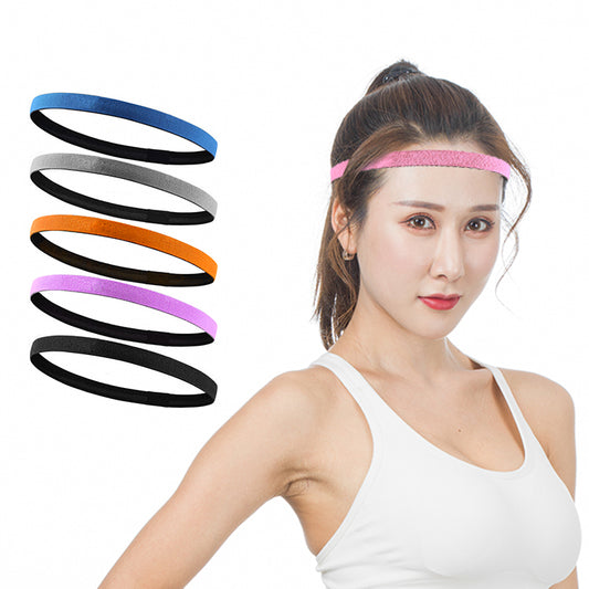 Non slip Moisture Wicking Promotional Cheap Custom Elastic Sports Headbands