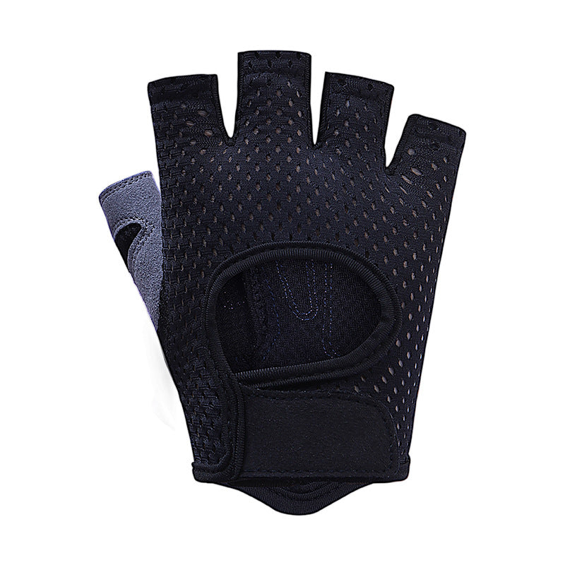 Outdoor Sports Cycling Unisex Gloves Shock Absorbent Anti-slip Half Finger Gloves