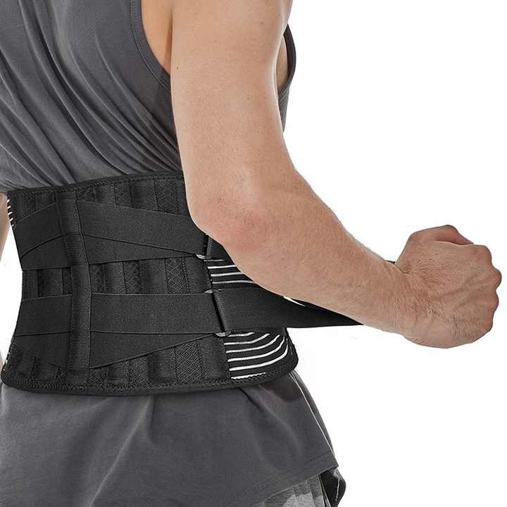 Sports Medicine Breathable Mesh Design Adjustable Support Strap Lower Back Support Belt