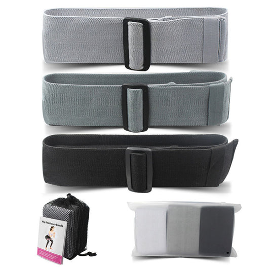 Soft Adjustable Non-slip Fabric Resistance Exercise Bands Hip Circle Booty Bands for Squats Leg Butt Workout